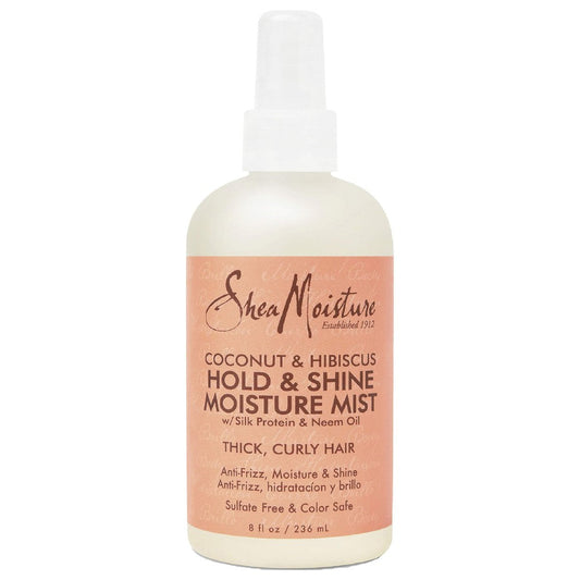 SheaMoisture Coconut & Hibiscus Hold & Shine Mist 8 Oz