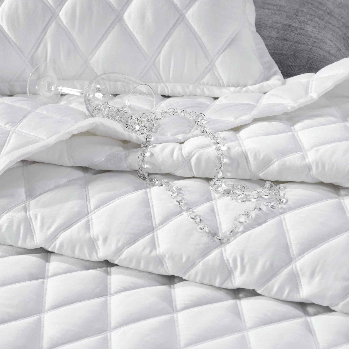 Avalon Lyocell Diamond Quilted Coverlet