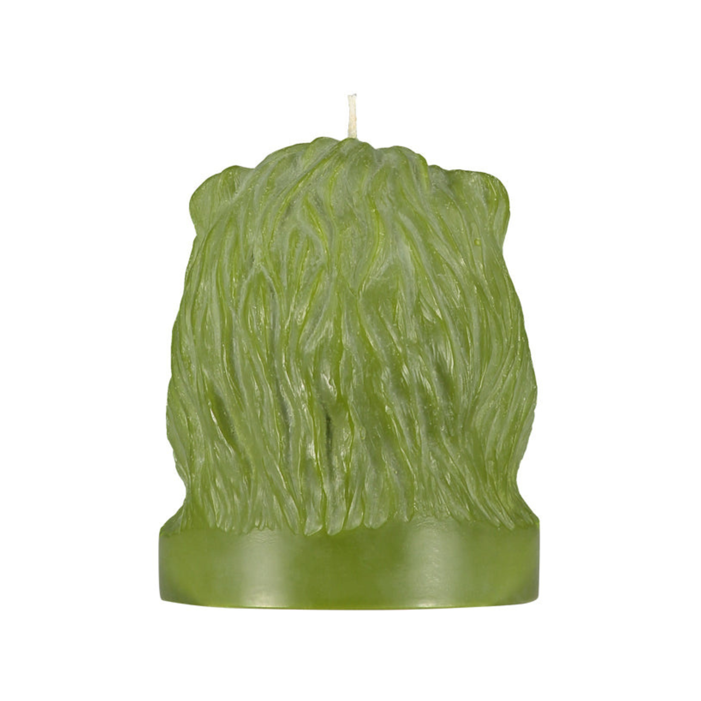 Olive Lion Head Candle
