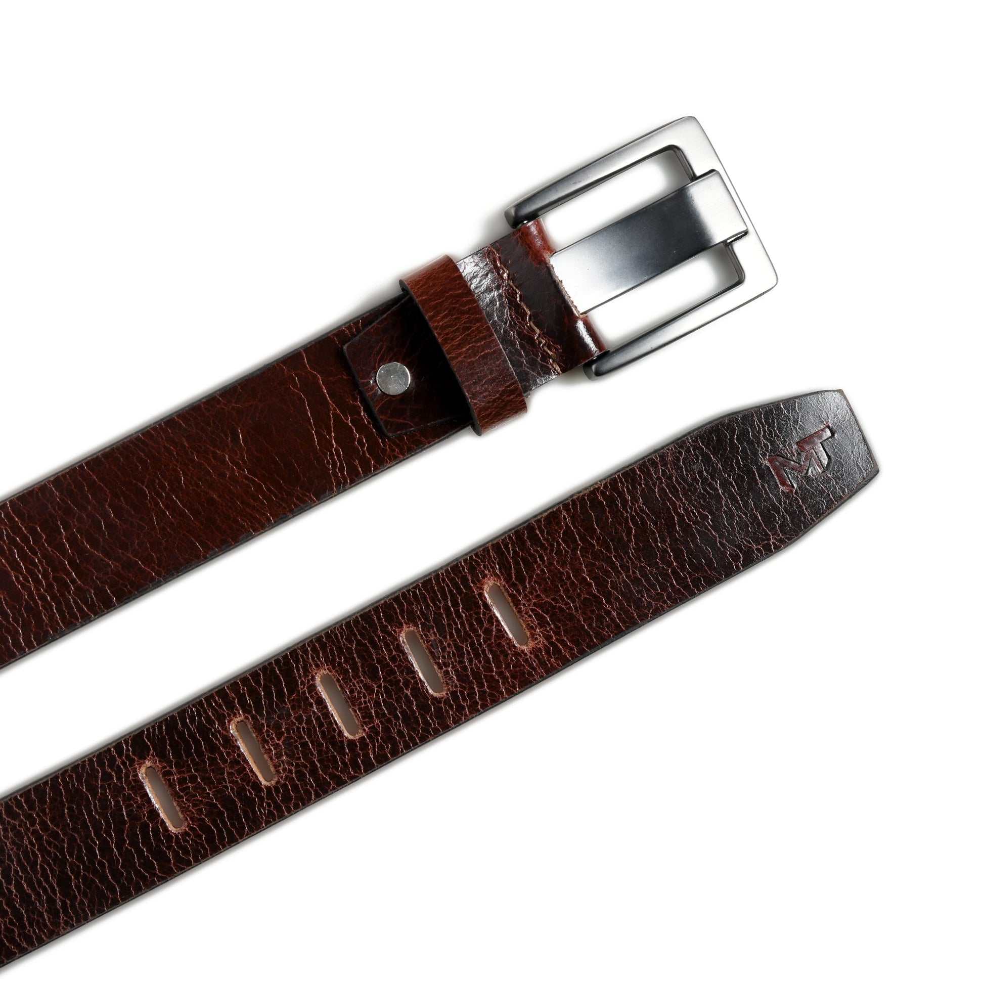 Pinecrest Dark Brown Leather Belt - Osadia Concept Store
