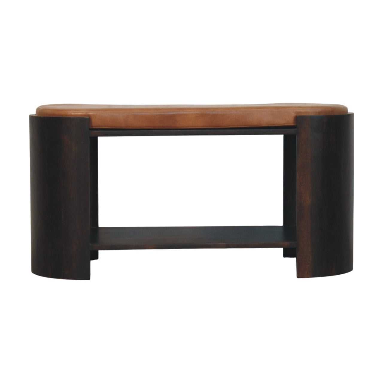 Artisan Furniture Solid Wood Arcus Shoe Bench