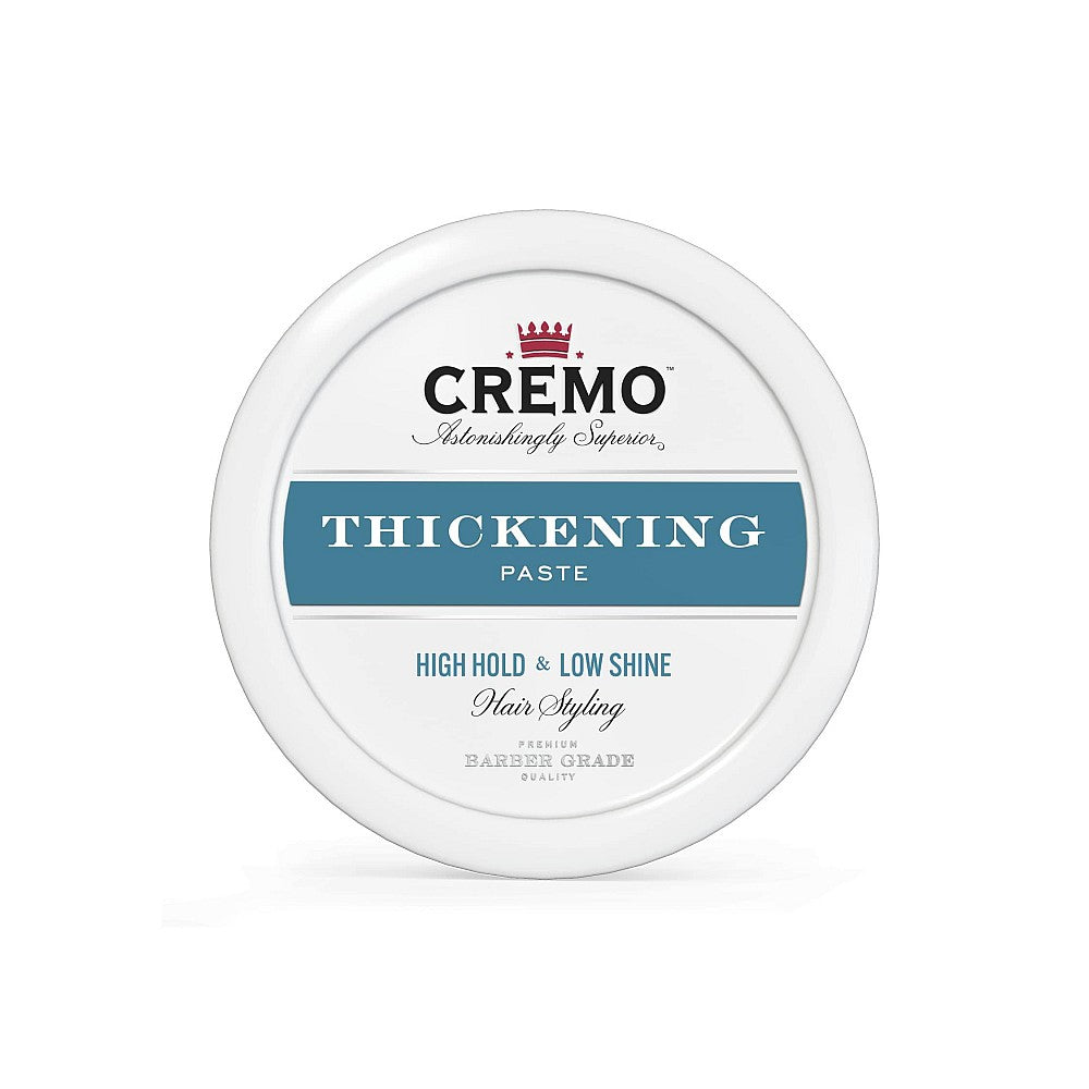 Cremo Premium Barber Grade Hair Styling Thickening Paste, 4 Oz