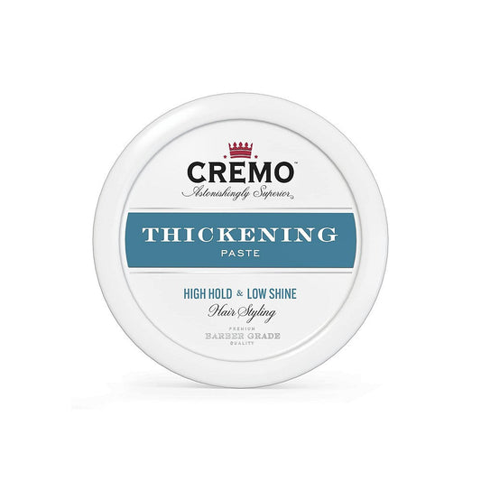 Cremo Premium Barber Grade Hair Styling Thickening Paste, 4 Oz