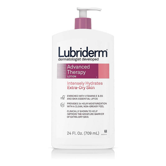 Lubriderm Advanced Therapy Lotion For Extra Dry Skin - 24 Fl Oz