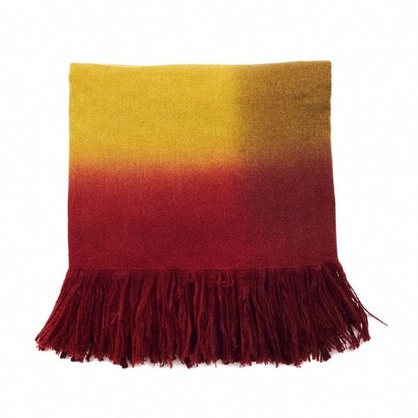 Marigold Merino Ombre Handloom Blanket Scarf