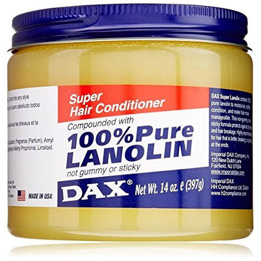 DAX 100% Pure Lanolin Super Hair Conditioner 14oz