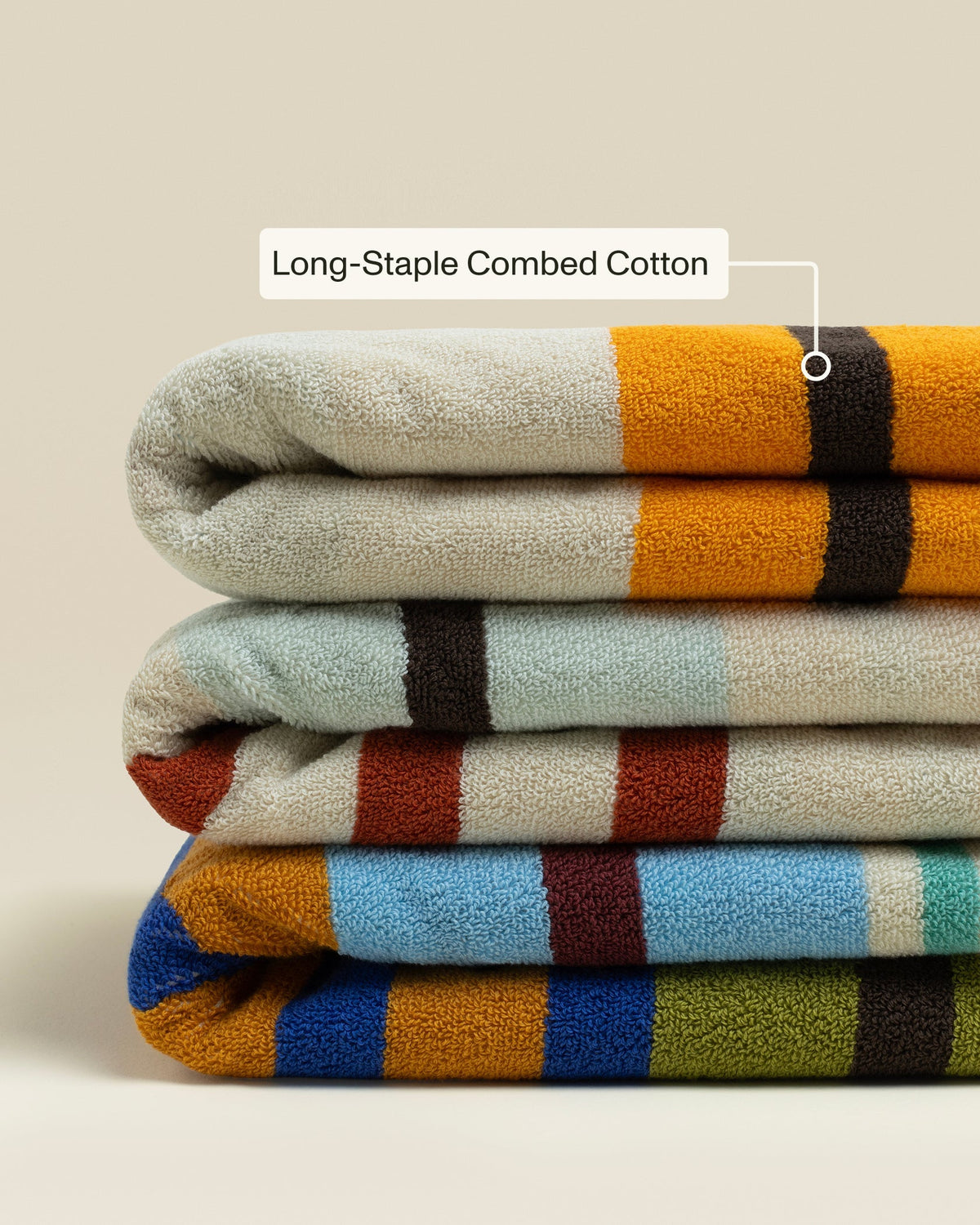 Everlayer Plush  Cotton Reversible Towel - Janus Composition
