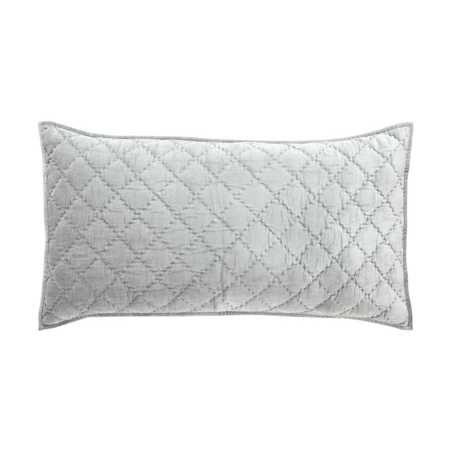 Clermont Diamond Velvet Quilt Sham