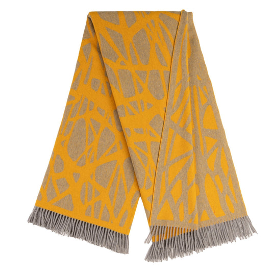 Southampton Home Monarch Merino Fleece Throw ~ Gold ~