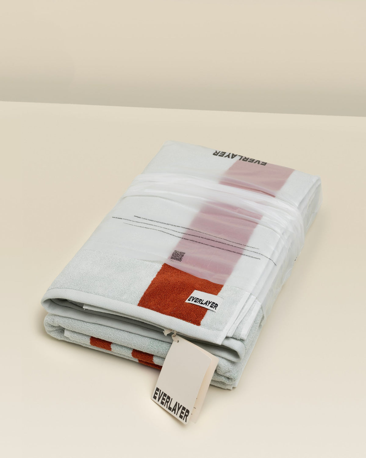 Plush Cotton Reversible Towel - Janus Edge