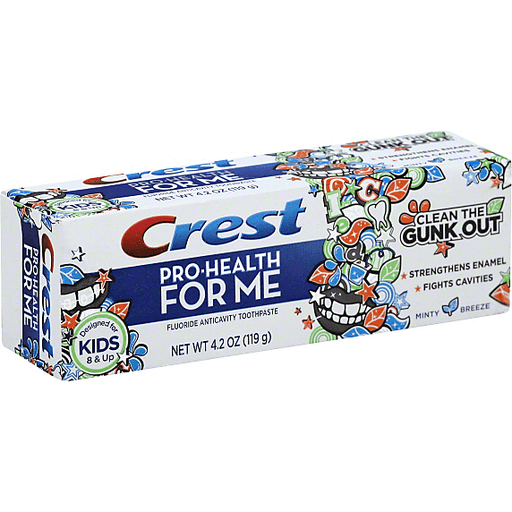 Crest Disney Frozen Minty Breeze Fluoride Anticavity Toothpaste 4.2 Oz. Box