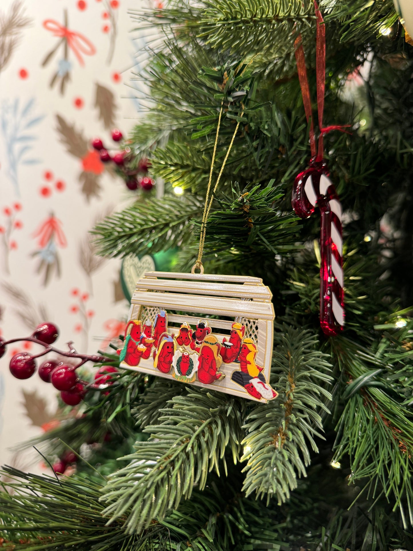 THE LOBSTER NATIVITY ORNAMENT