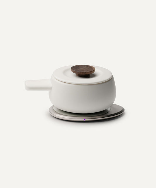Fondi Self-heating Fondue Set - Jasmine White (SD)