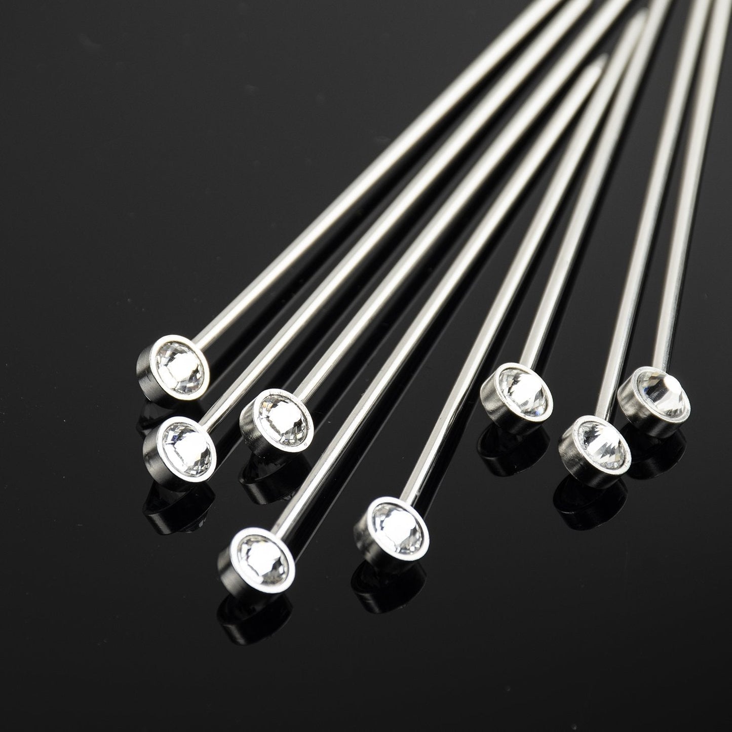 Diamond Crystal Cocktail Picks