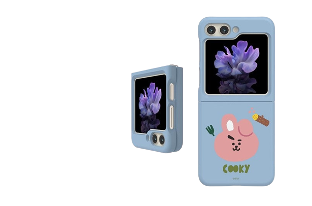 BT21 Baby Green Planet Galaxy Z Filp5 Slim Case