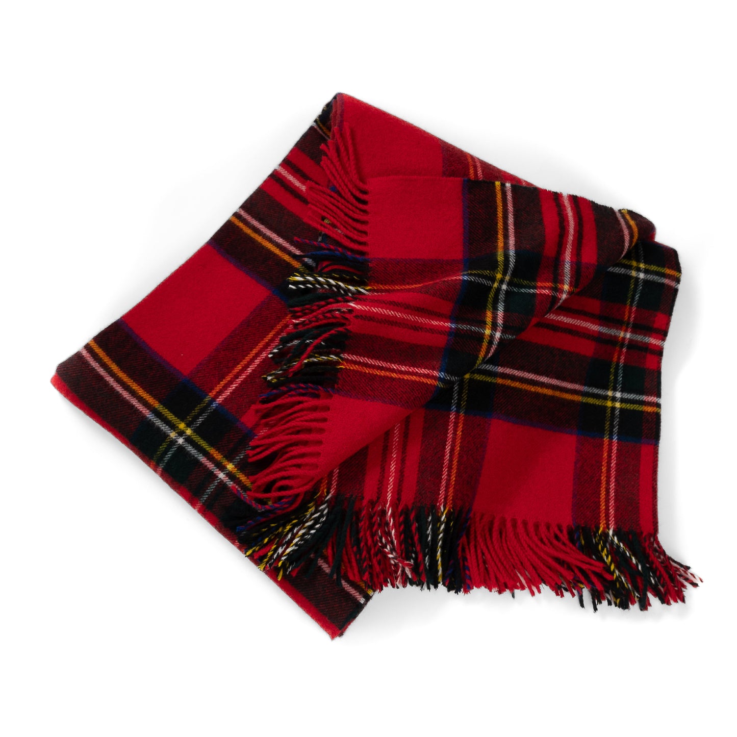 Prince of Scots  Merino Wool Throw ~ Royal Stewart  ~