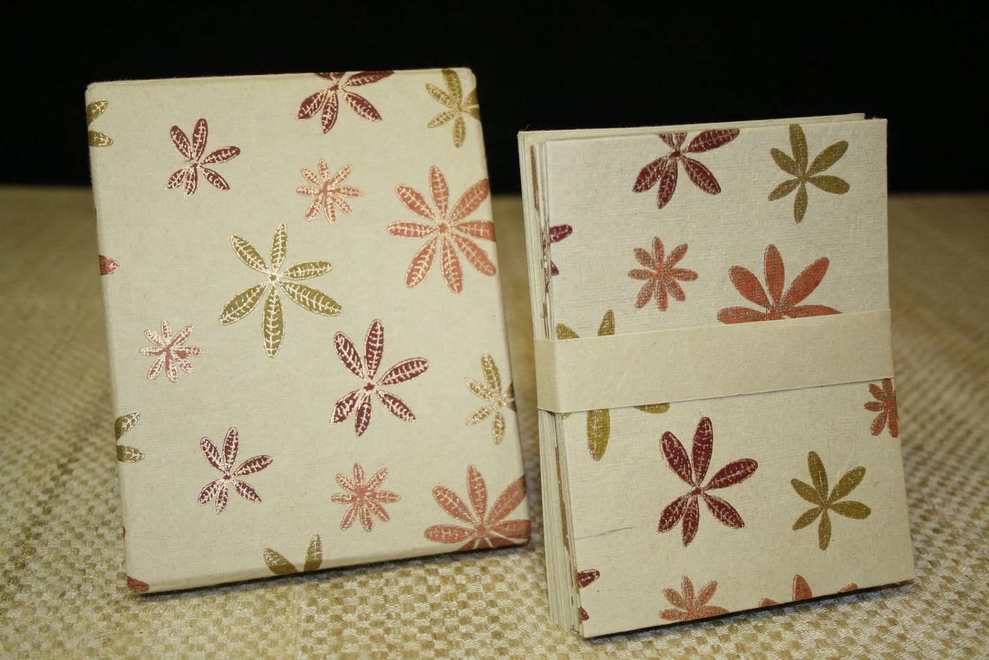 DOWN TO EARTH Boxed Notecards with Envelopes (Set of 8) Tree-Free Paper – Fair Trade – Artisan Made