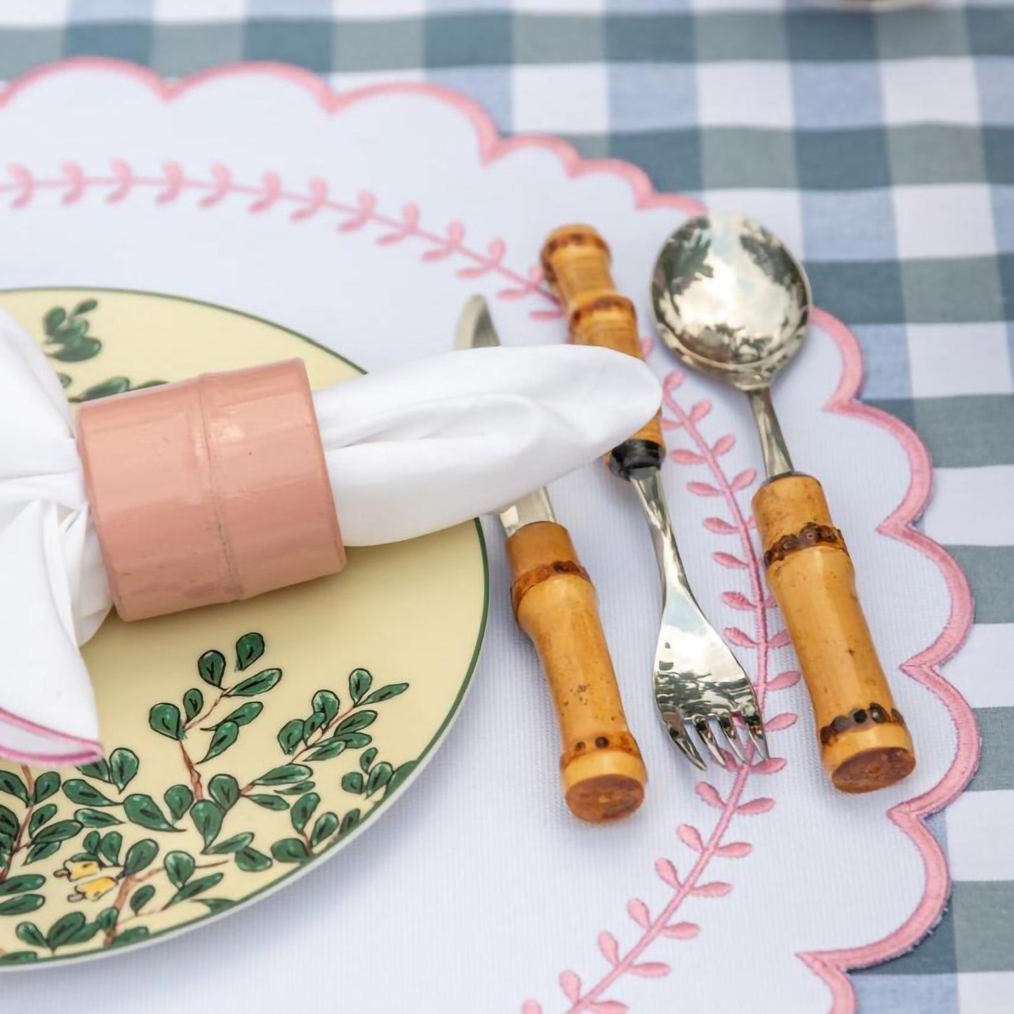 Bamboo Napkin Rings (Set of 4)