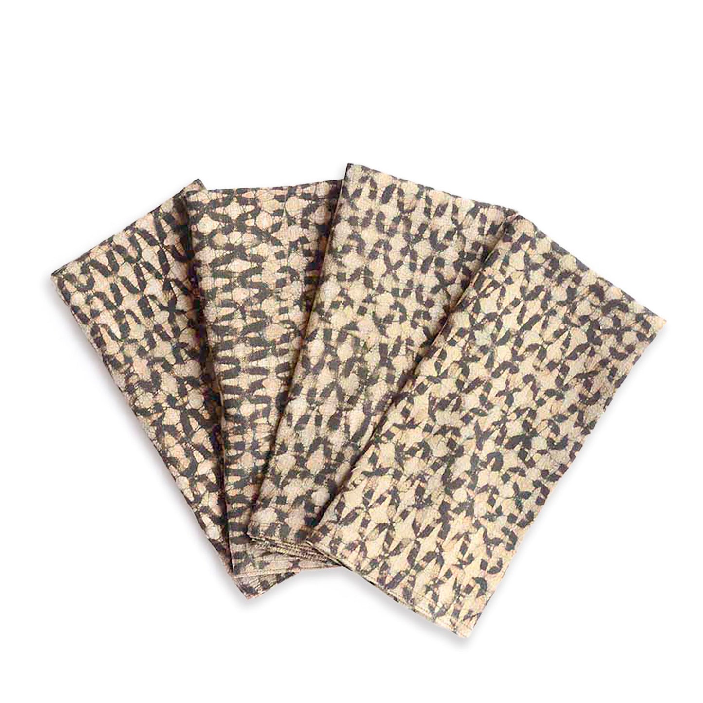 Boho Block Print Napkins (Set of 4) - Sparrow