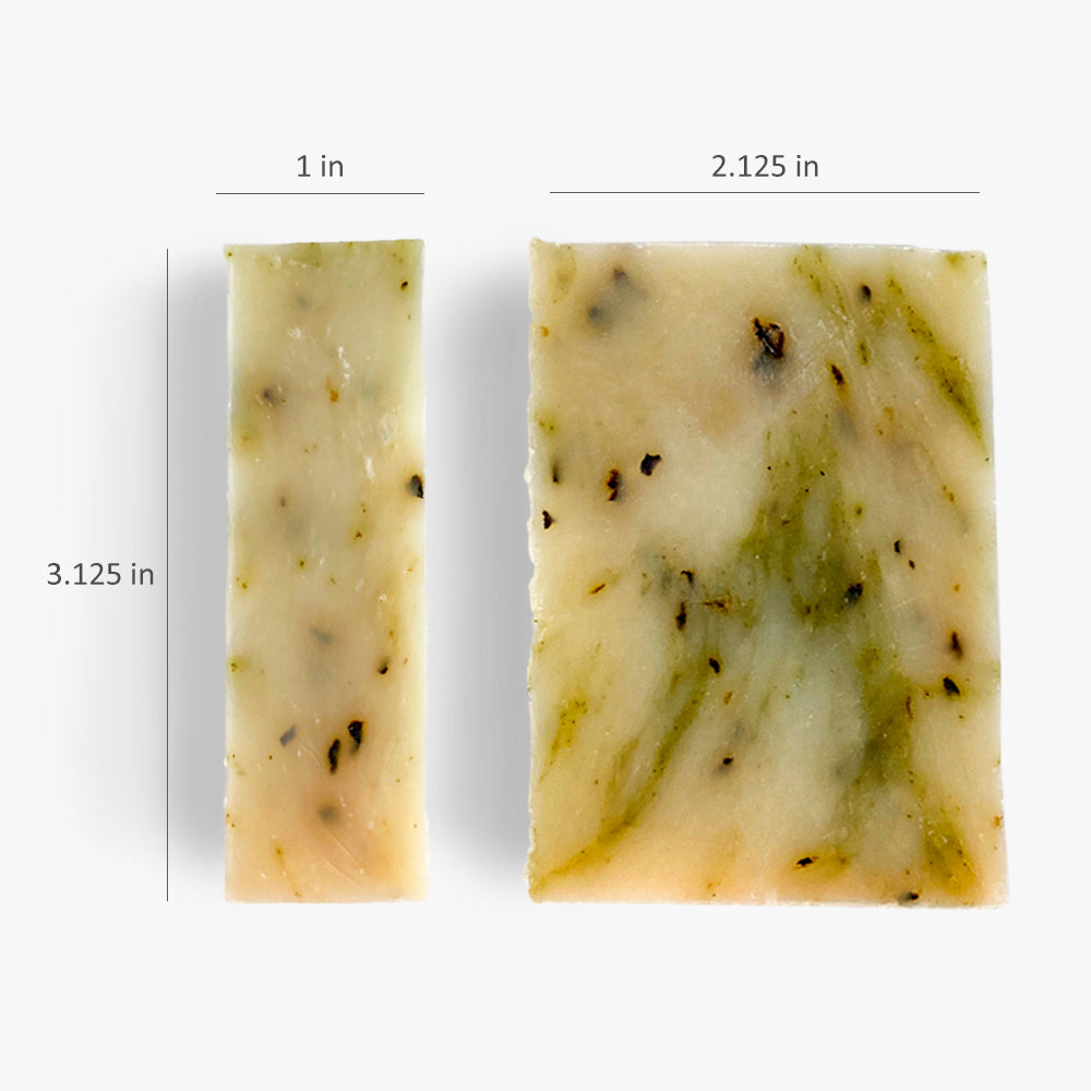 Peppermint Tea Tree Bath Soap - Set of 4