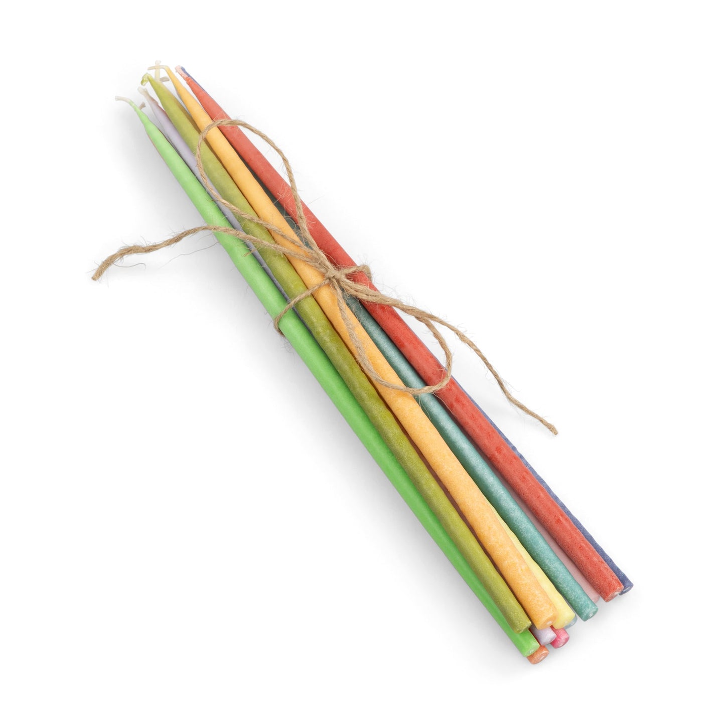 Thin Taper Candles - Rainbow