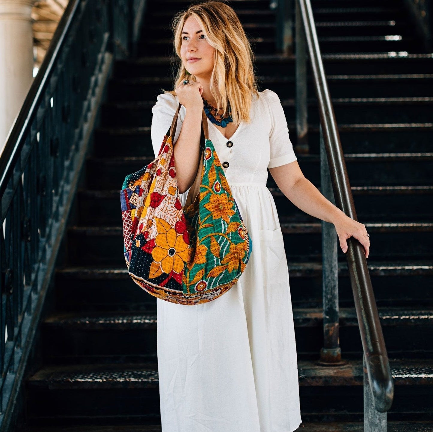 Sari Shop Slouchy Bag