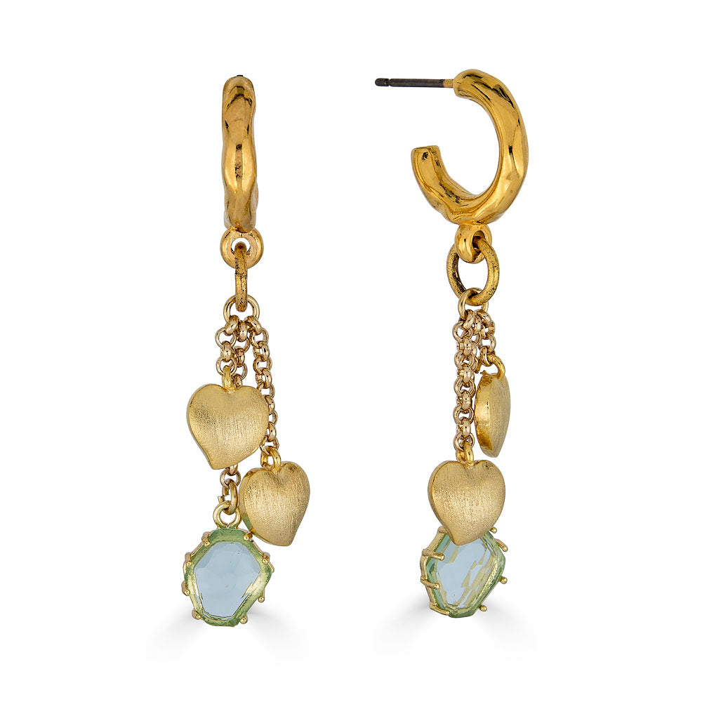 Heart Charm Earring