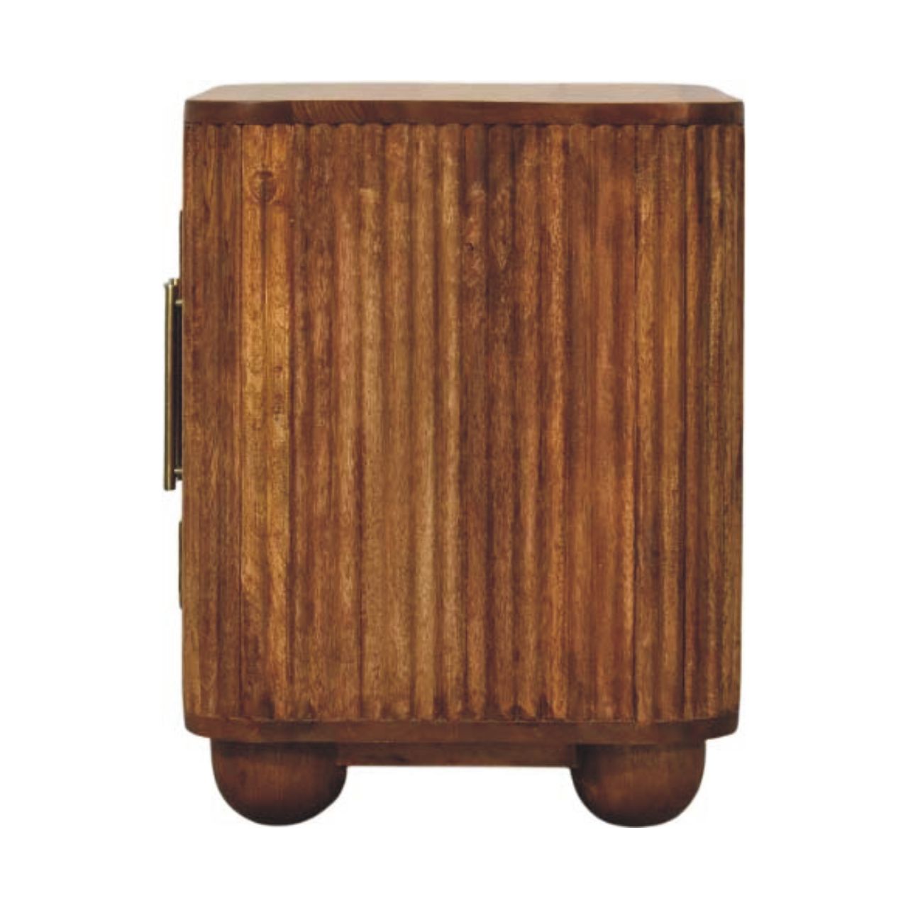 Solid Wood Solis Fluted Cabinet