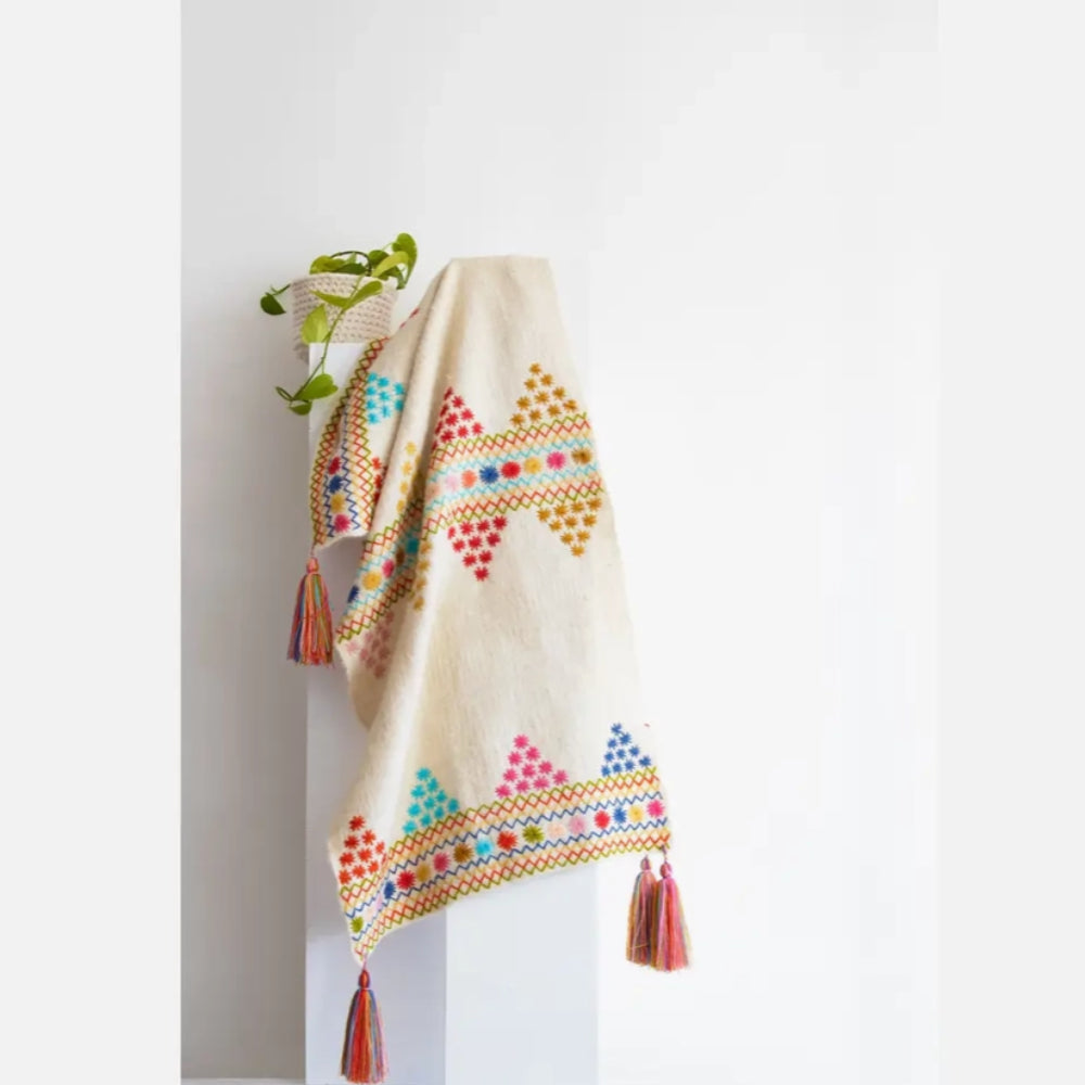 Erika Throw - Natural Multicolor