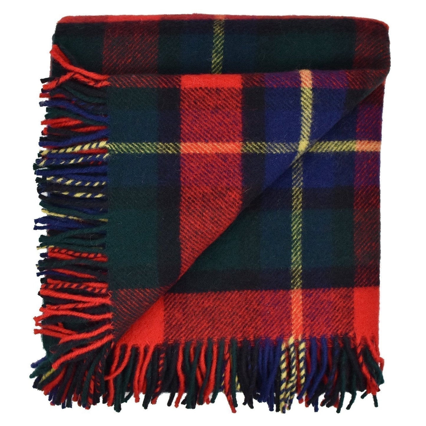 Highland Tweeds Pure New Wool Fluffy Throw ~ Kilgour ~