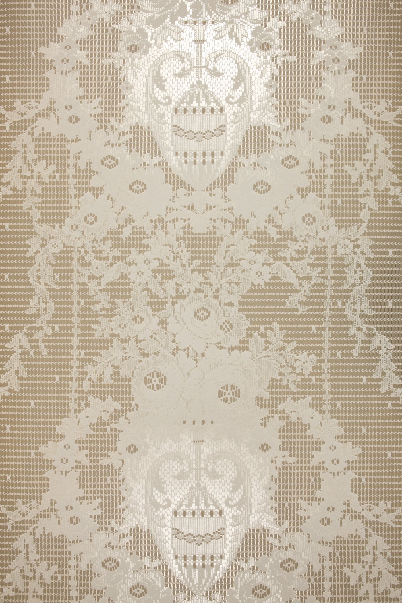 Prince of Scots Rose Damask Paper Lace Paper Wallpaper - Osadia Concept Store