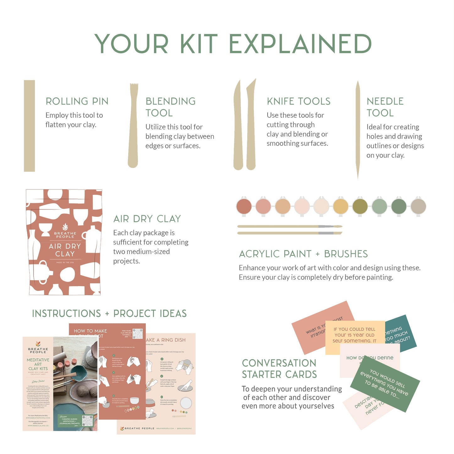 Clay Date: Creative Clay Kit for Two