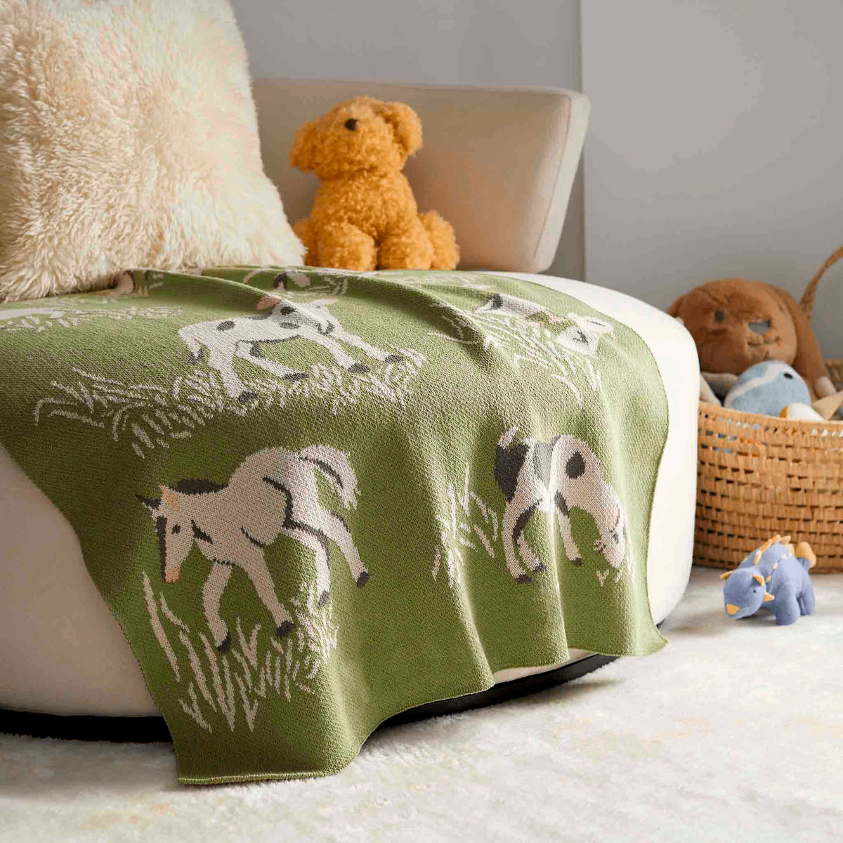 Baby Farm - Cotton Knit Blanket