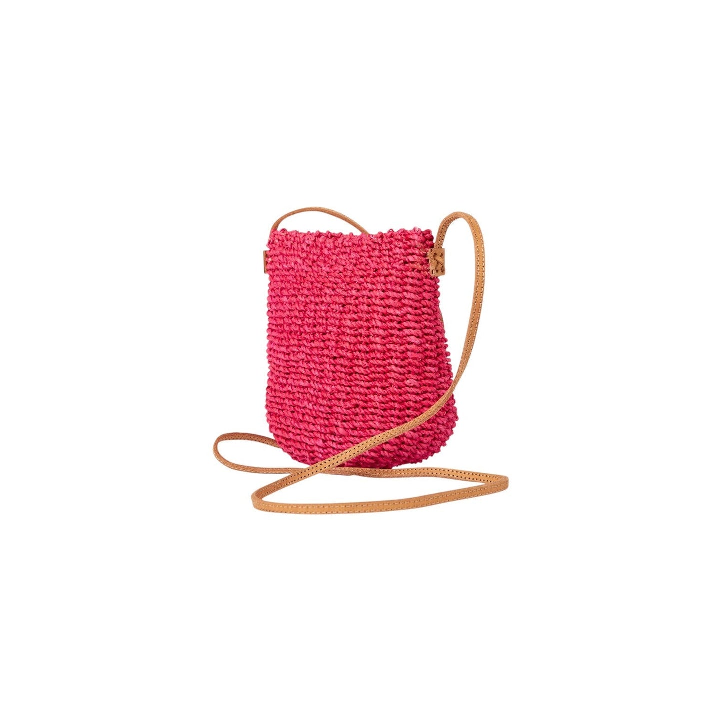 Straw Poof Crossbody