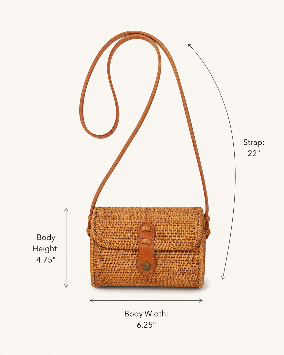 Diah Rattan Purse