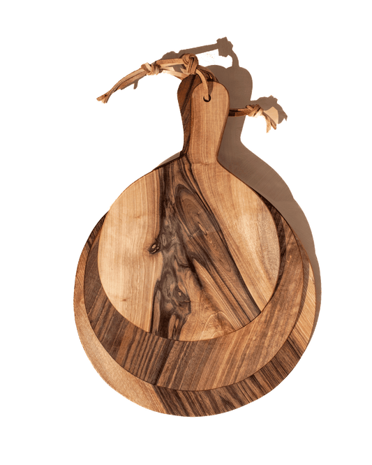 Round Walnut Cutting Boards