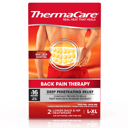 ThermaCare Heatwraps, Lower Back & Hip, L Xl Size