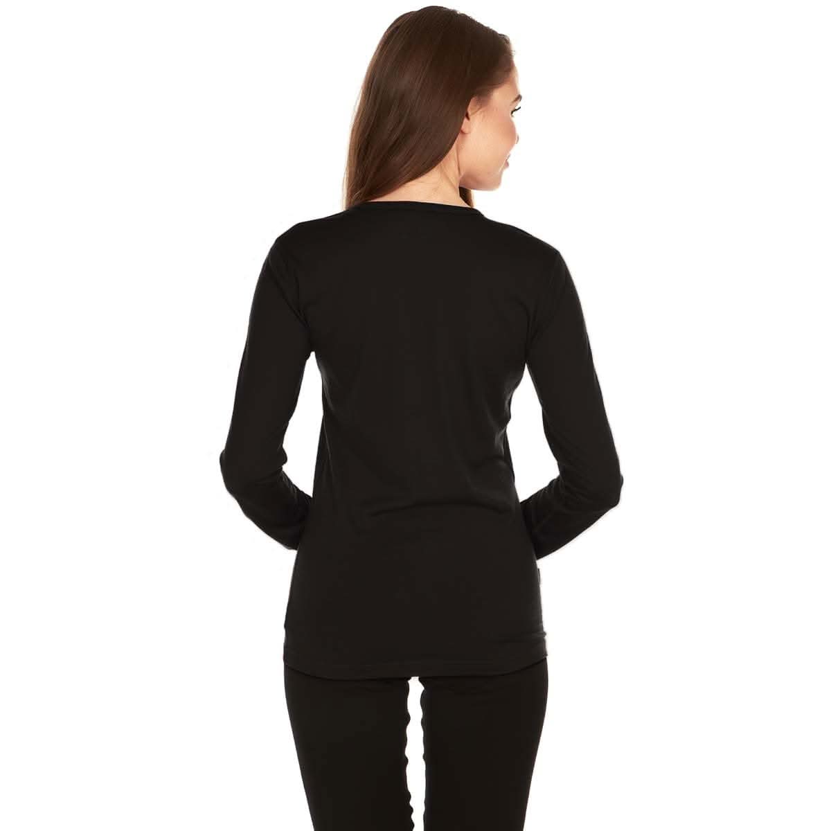 Lightweight Women's Wool Crew Top - 100% Merino Wool - Osadia Concept Store