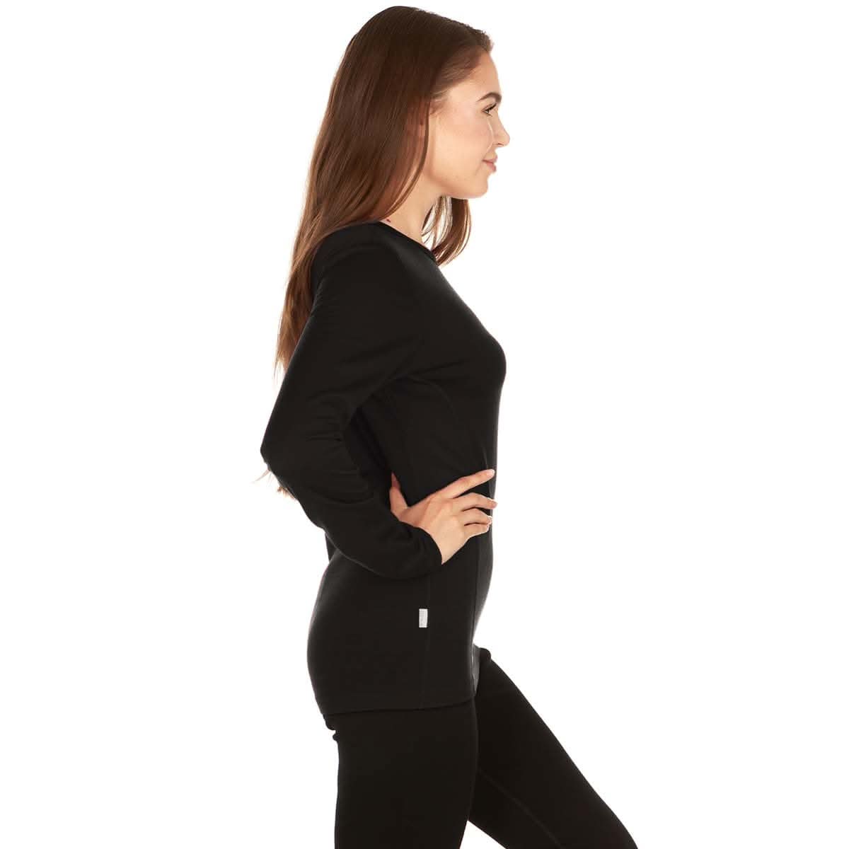 Lightweight Women's Wool Crew Top - 100% Merino Wool - Osadia Concept Store