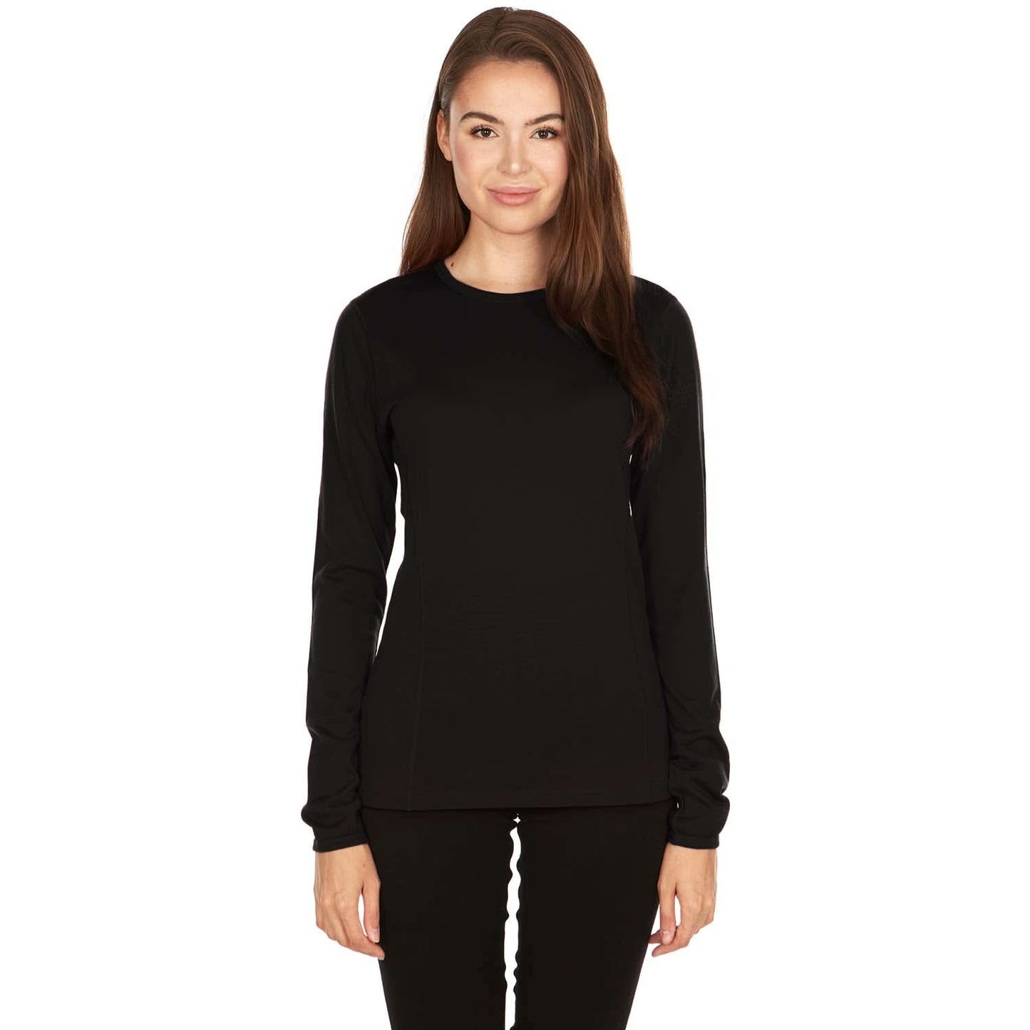 Lightweight Women's Wool Crew Top - 100% Merino Wool - Osadia Concept Store