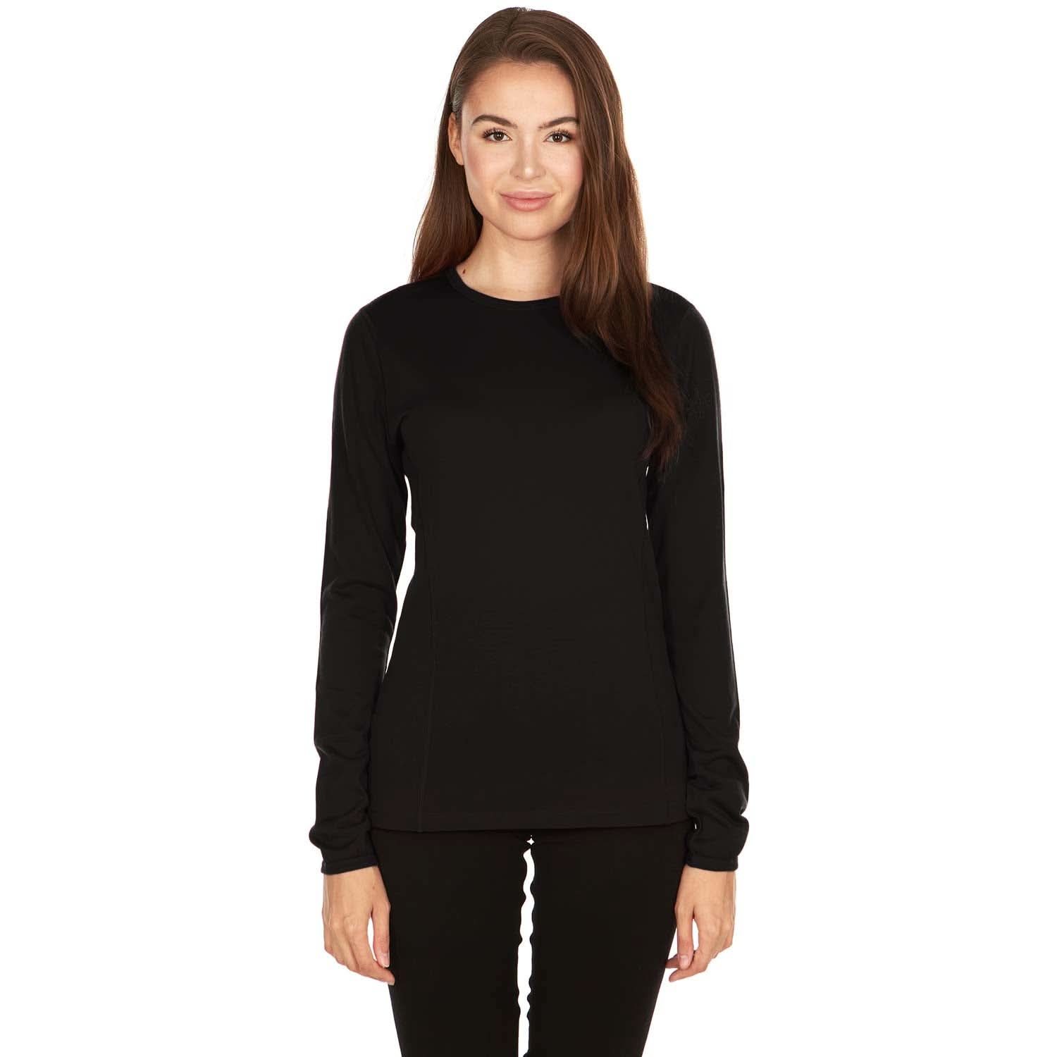Lightweight Women's Wool Crew Top - 100% Merino Wool - Osadia Concept Store