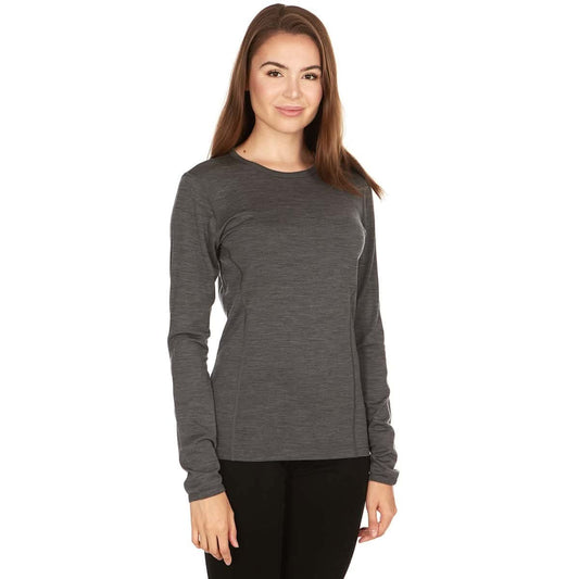 Lightweight Women's Wool Crew Top - 100% Merino Wool - Osadia Concept Store