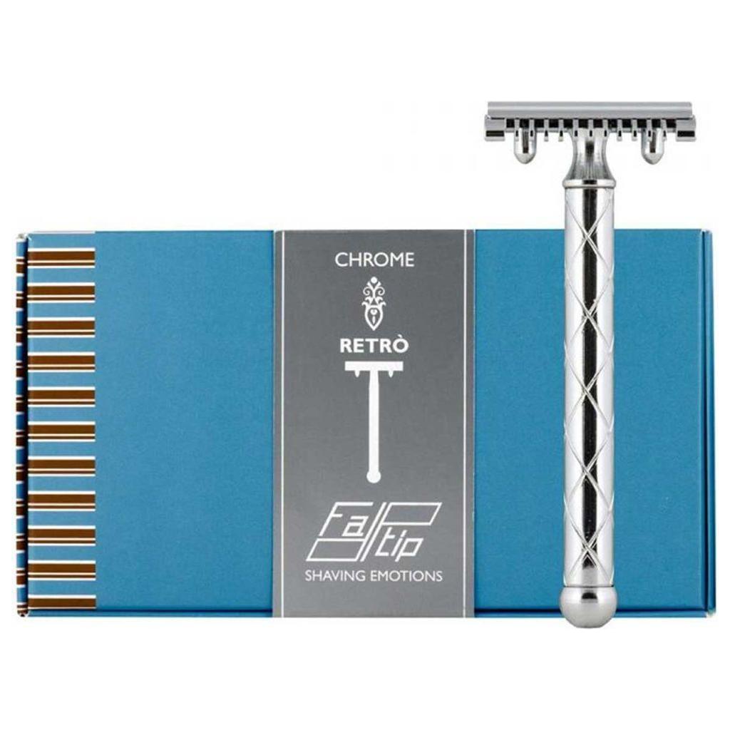 Fatip Retro Double Edge Safety Razor 42118 - Chrome
