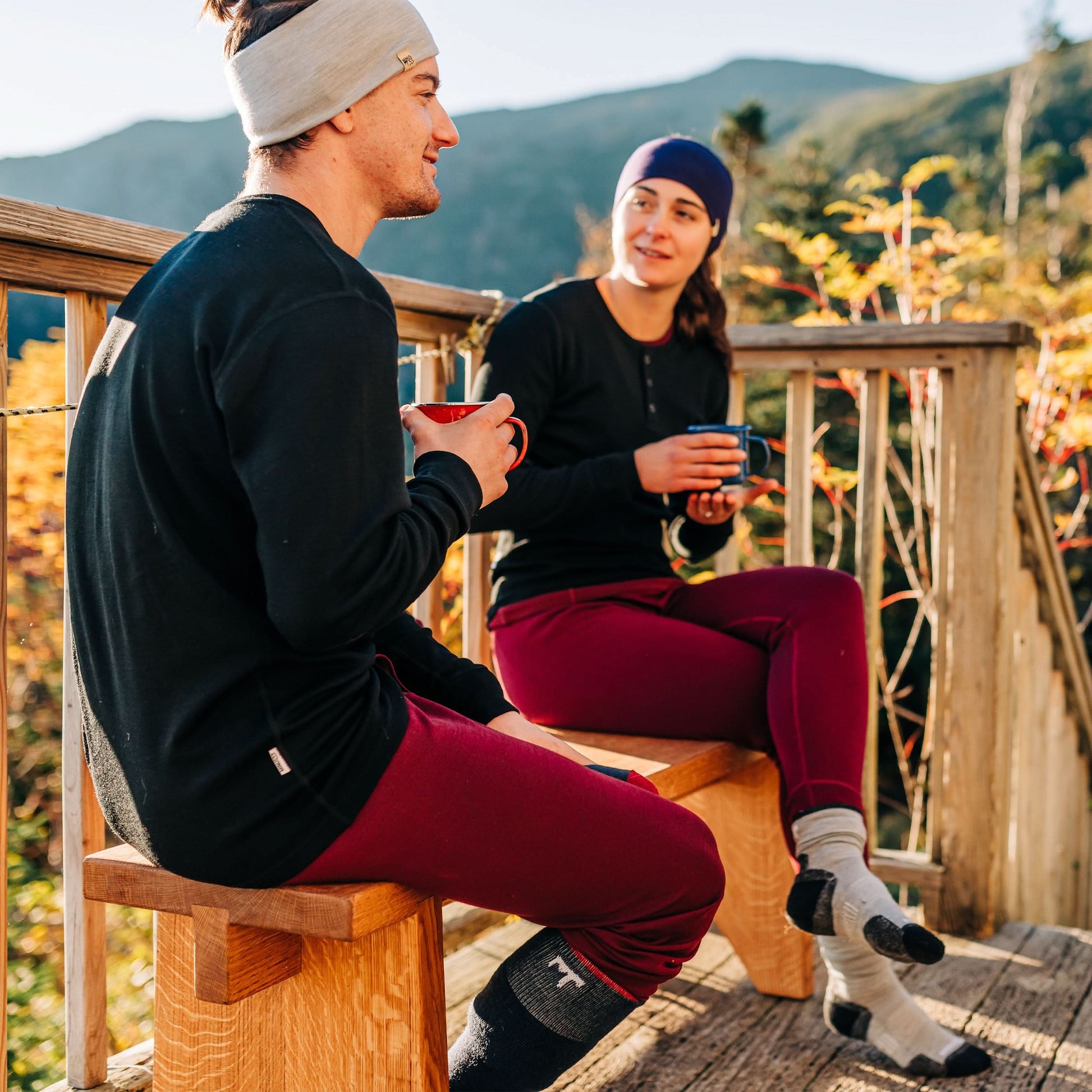 Midweight Women's Wool Bottom Thermal Base Layer - 100% Merino Wool - Osadia Concept Store