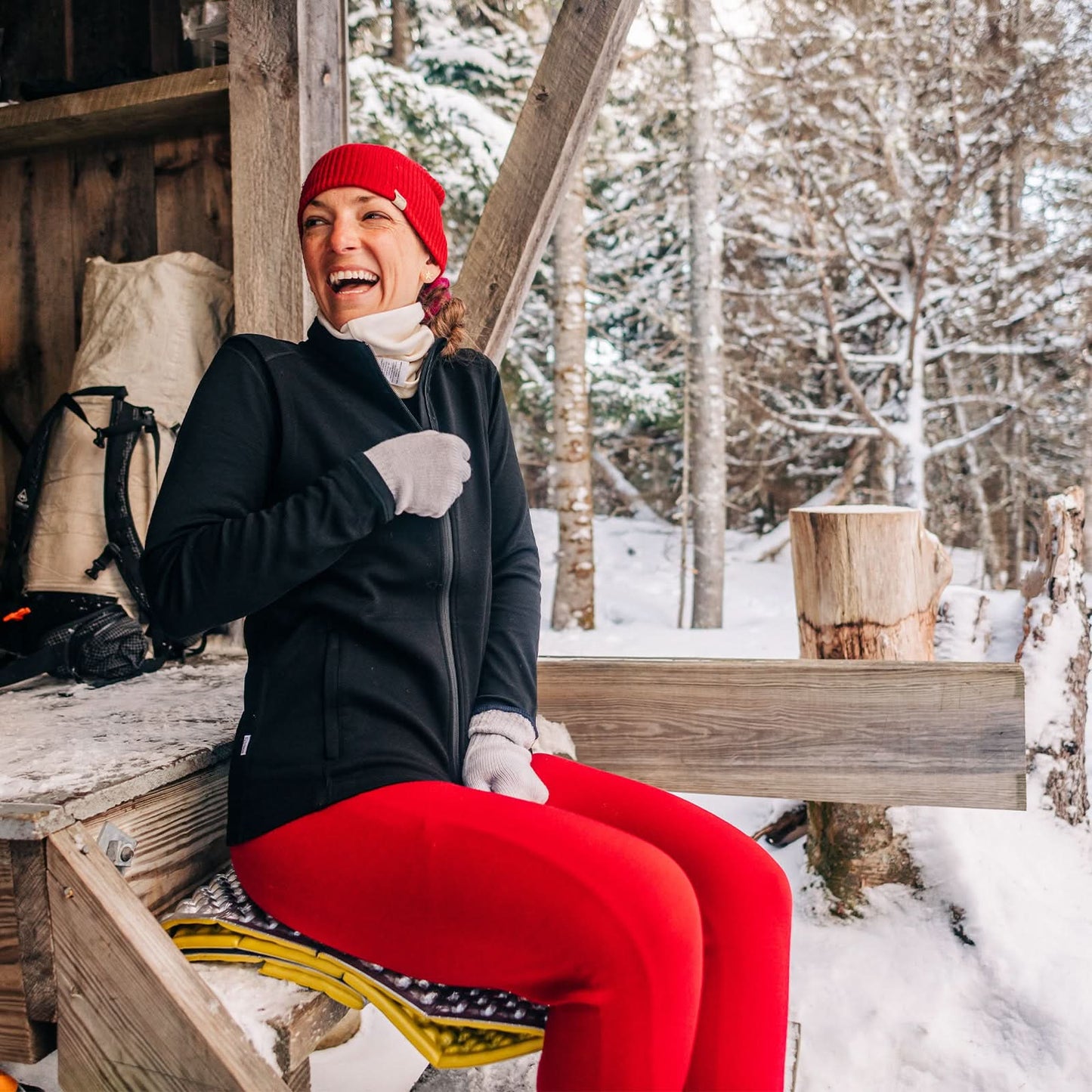 Midweight Women's Wool Bottom Thermal Base Layer - 100% Merino Wool - Osadia Concept Store