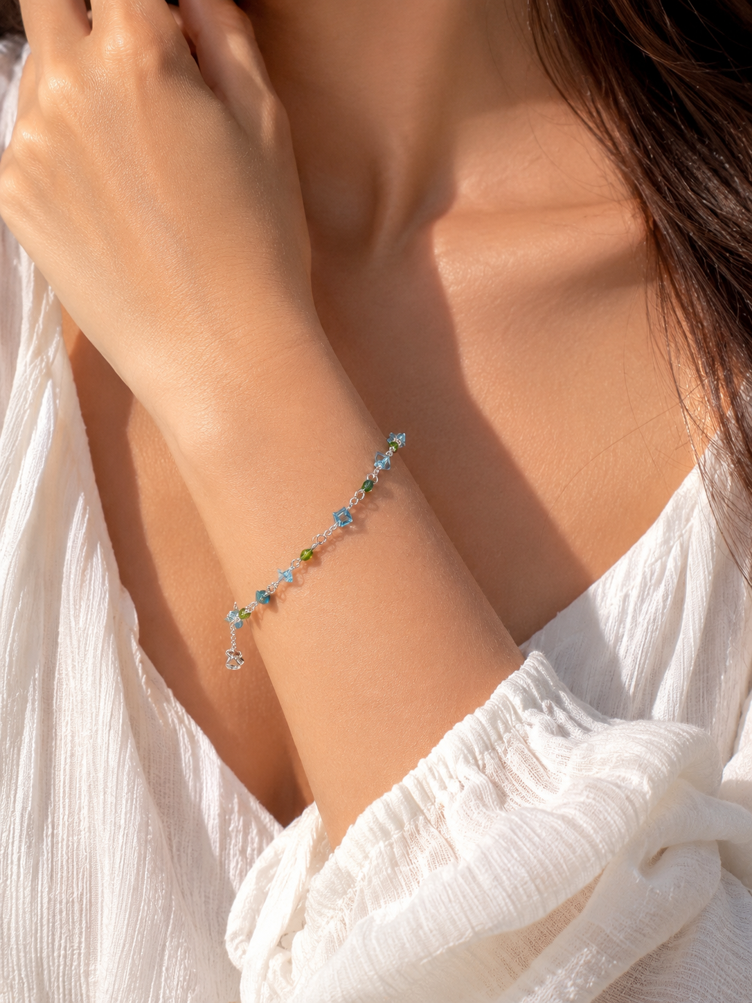 Ocean Mist Multi-Stone Bracelet