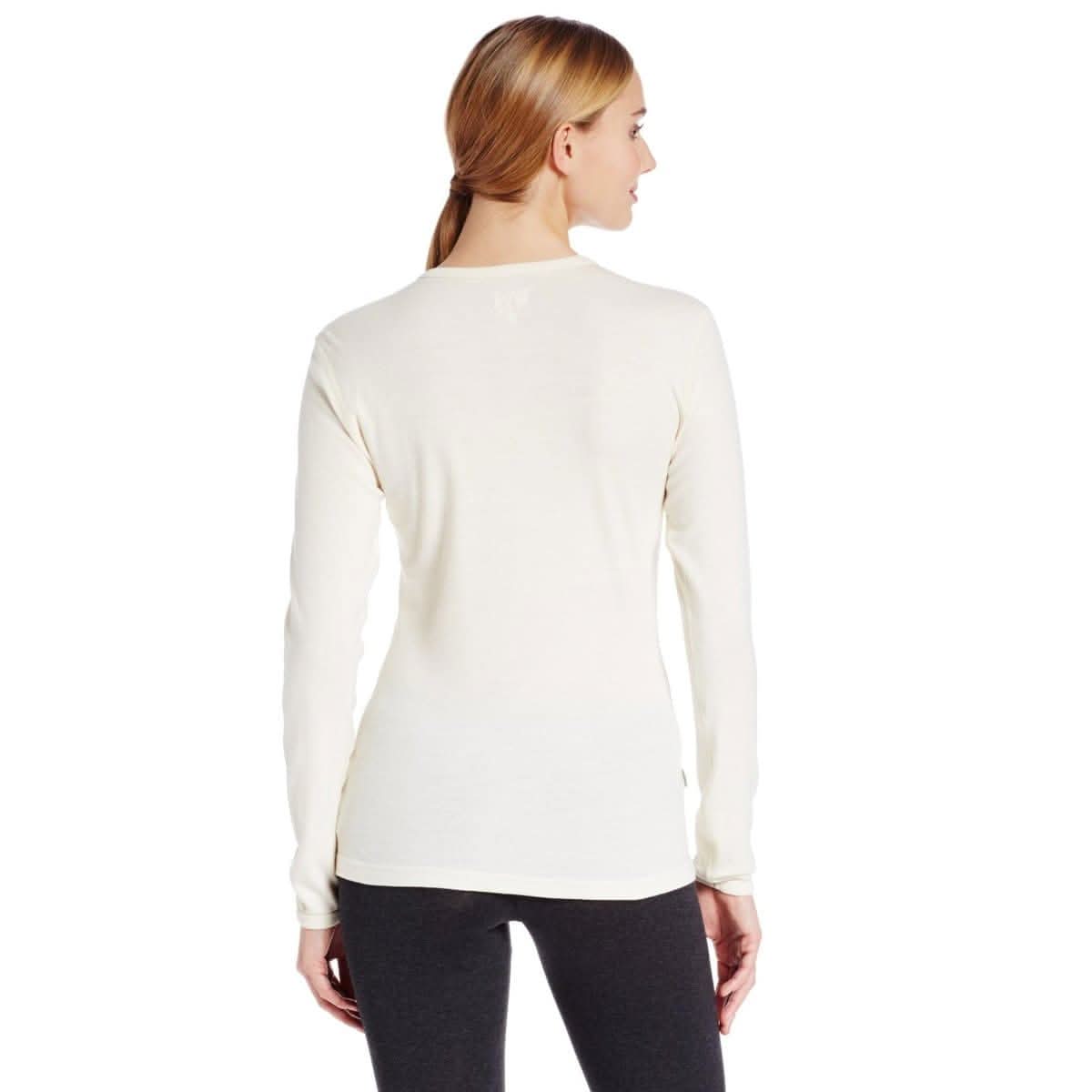 Midweight Women's Wool Crew Top -  100% Merino Wool - Osadia Concept Store