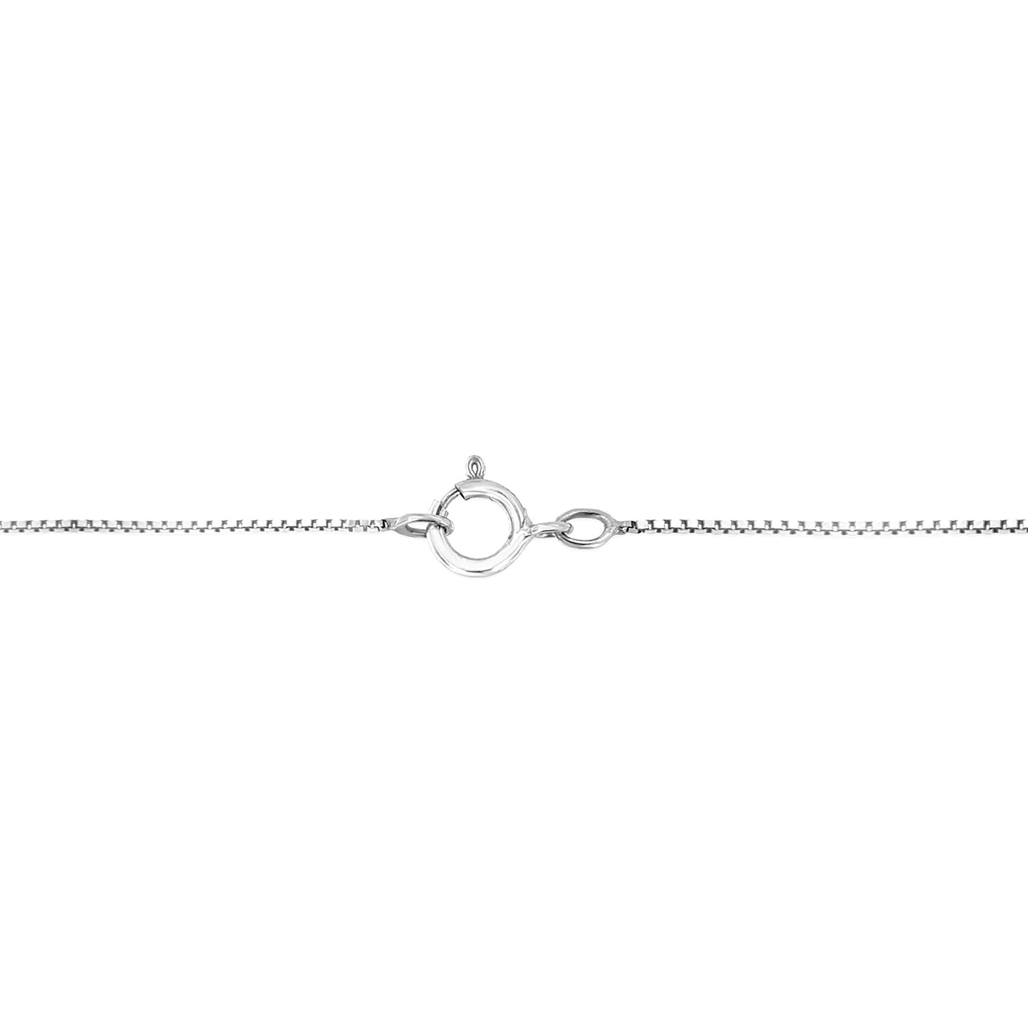 14K White Gold 1/10 Cttw Pear Shape Lab Grown Diamond Solitaire Pendant Necklace (F-G Color, VS2-SI1 Clarity)