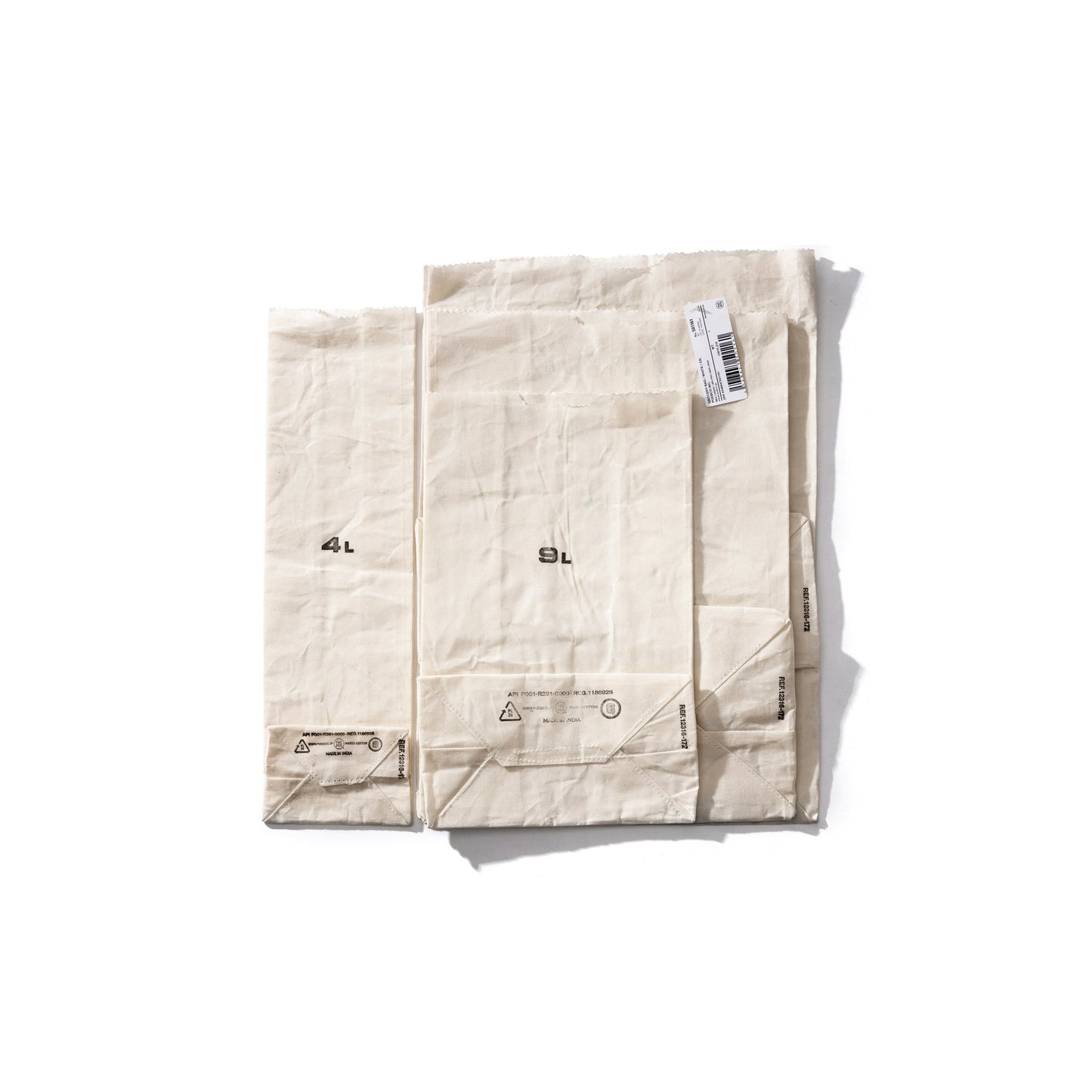 GROCERY BAG 4L WHITE