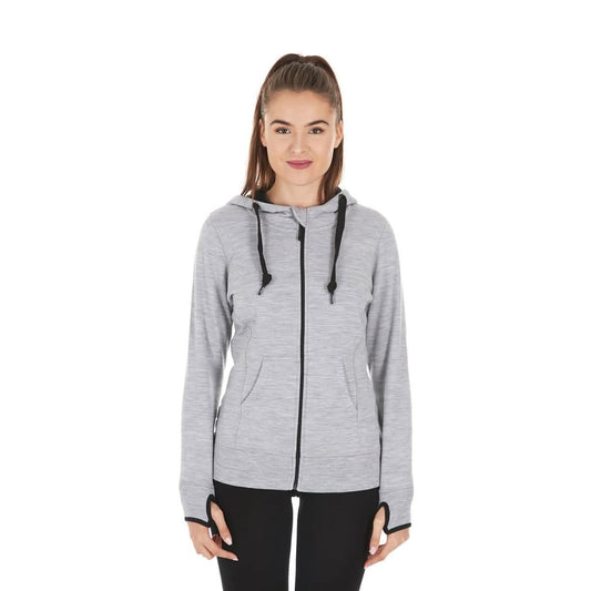 Women's Brushed Merino Wool Full-Zip Hoodie - Heavyweight - Osadia Concept Store